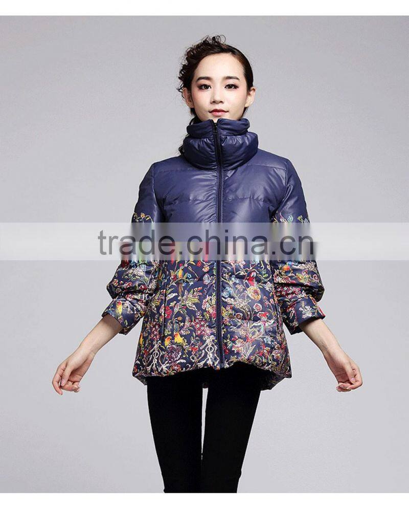 New fashion winter shopping women down jacket