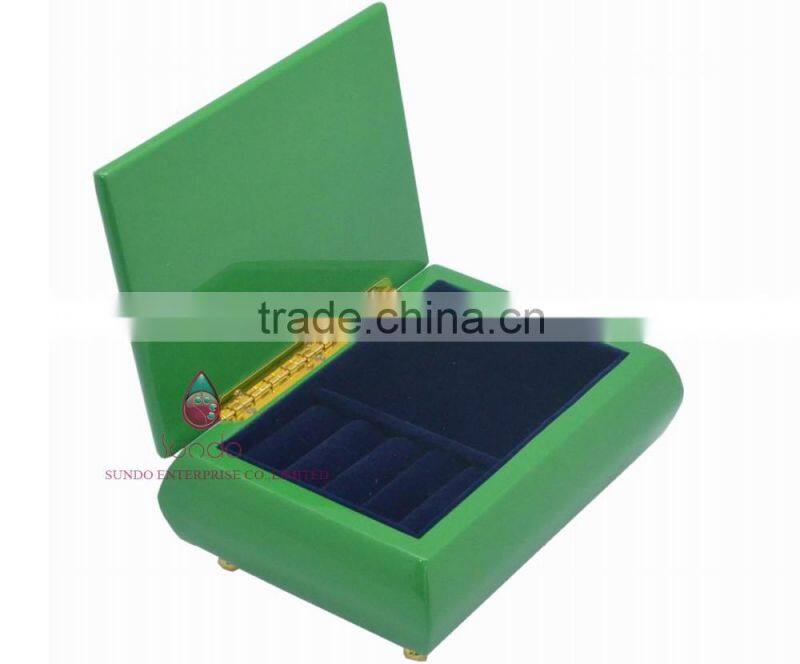 fancy cyan mini jewelry gift box