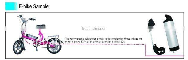 e-bike battery water bottle battery pack