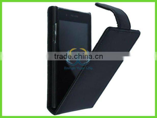 black leather keyboard case for ZTE phone shell