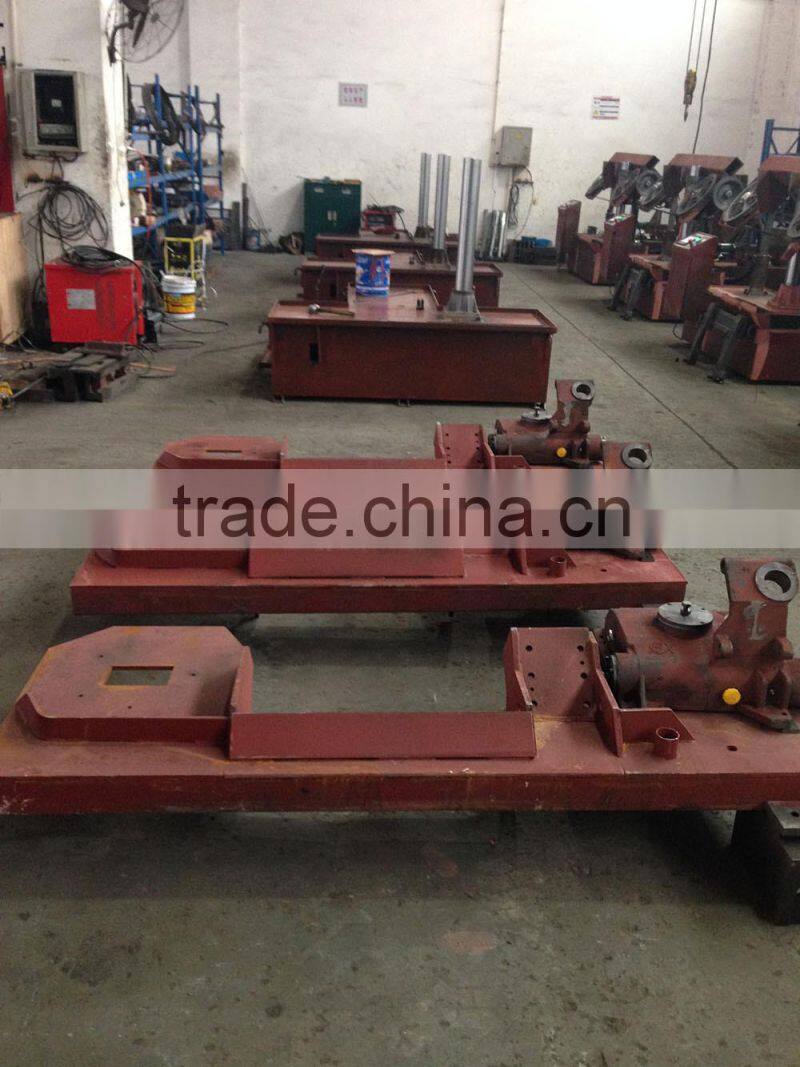 Double column hydraulic sheet metal sawing machine