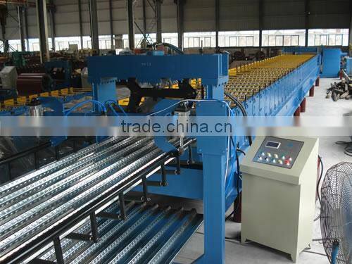 0.8-1.0mm steel composite floor decking sheet machine price