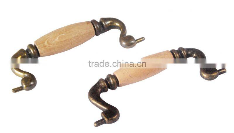 Modern Style Recessed Wooden Handles