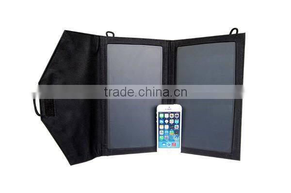 12W foldable solar charger for smart phone