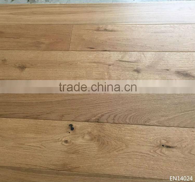 Dark Smoked Brushed Engineered Oak Timber Flooring