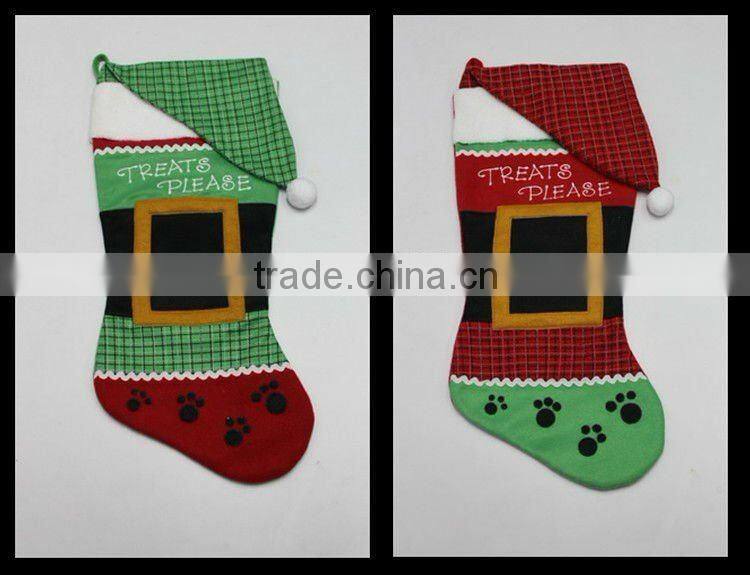 Santa design xmas stocking