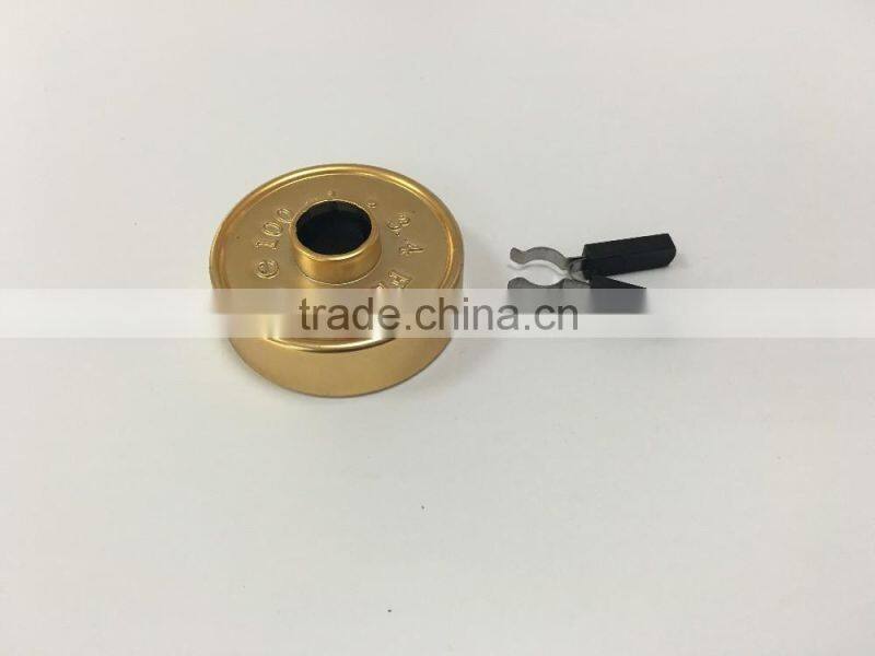 Hotsale 100ml round red perfume glass bottles