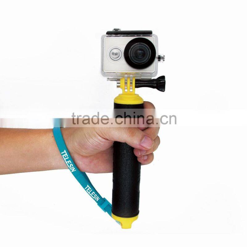 Hot GoPros accessories waterproof floating bobber with texture rubber handle grip for Go Pro Hero3+ and Hero4