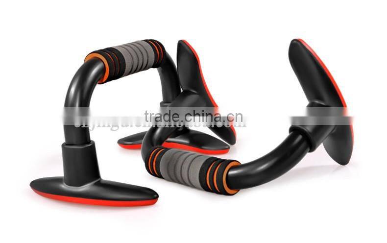 Home use gym equipment plastic fitness push up bar