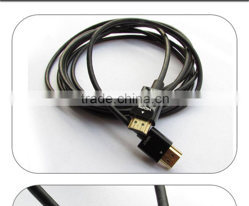 High performance 3FT 34AWG RedMere HDMI Cable with gold plated