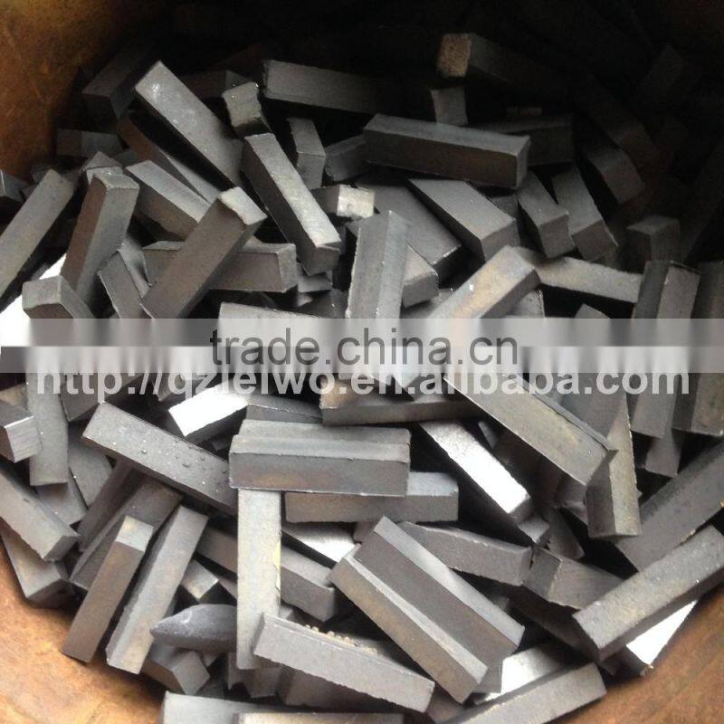 Diamond Segments Grit 200 for Abrasive Head Rough Grinding Granite Slabs Surface Leiwo Diamond Works Supply