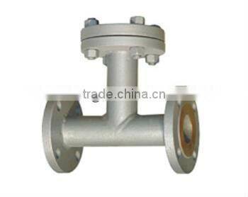 easy drain contamination filtering device T type filter