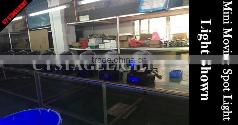 White/Black Housing 60W/75W/90W Mini Spot Led Moving Head Gobo