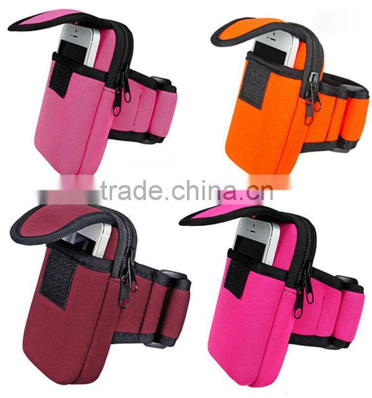 Cycling Sports Running Wrist Pouch cell Mobile Phone accessory Arm Bag Wallet Cover Case For Iphone 5/5S