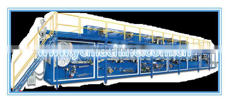 Frequency T Shape Baby Diaper Manufacturing Machine