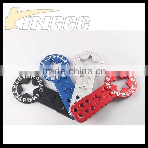 Custom Racing Car Universal Aluminum Front Rear Tow Hook Red