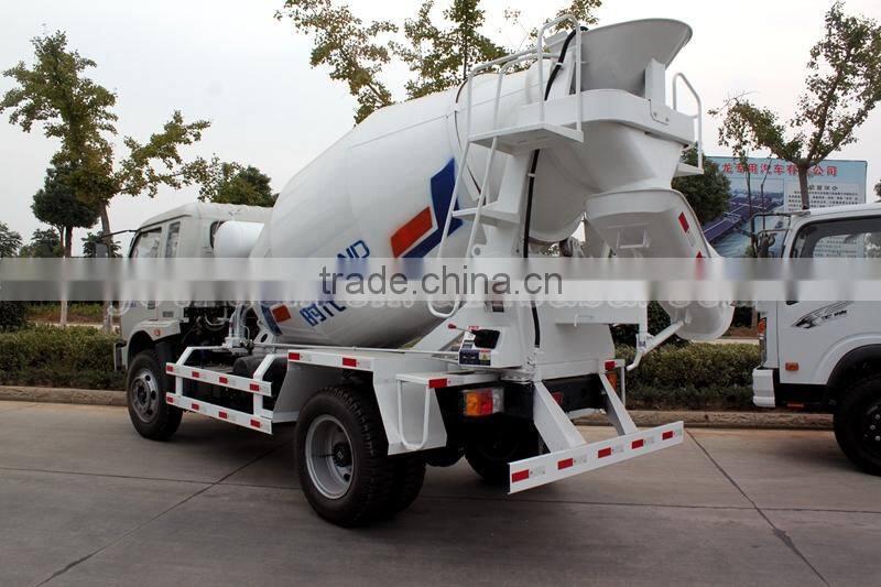 Foton 4X2 4CBM dry cement mixer truck