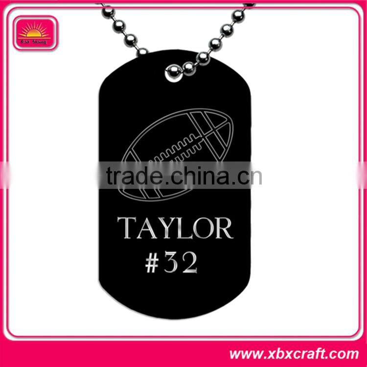 personalized professional souvenir metal baseball dog tags