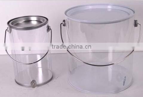 Good selling clear plastic tube with metal end