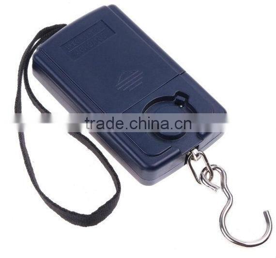 40kg Portable Pocket Digital luggage Scale with strap