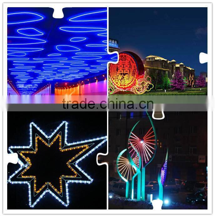 150' spool 12v hotsale green mini led neon flex rope lights 8*16mm for outdoor decoration