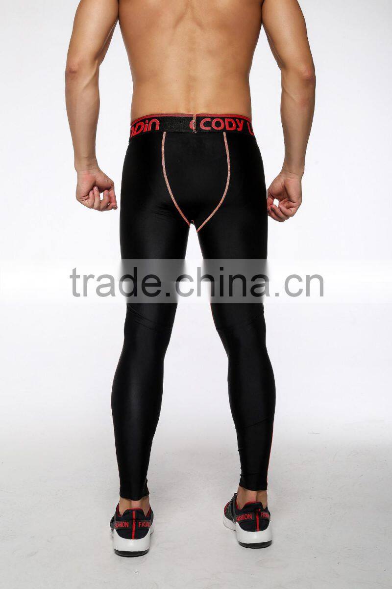 Hot Sale Mens Fitness Leggings Running and Sports Thermal Fitness Leggings Men Sport Basketball Soccer Long Pants Trousers