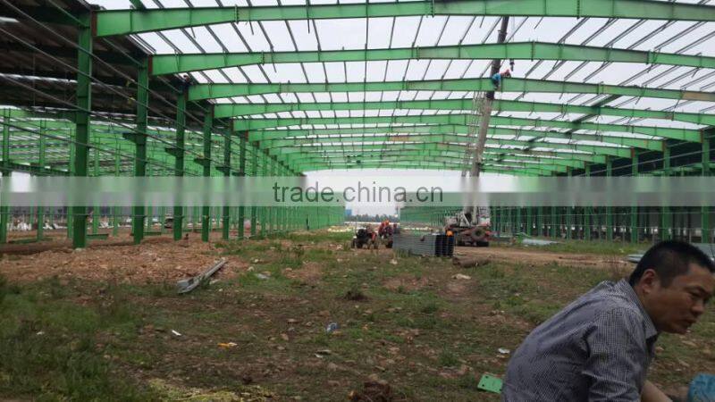 High quality design steel structure workshop warehouse building manufacture and installation