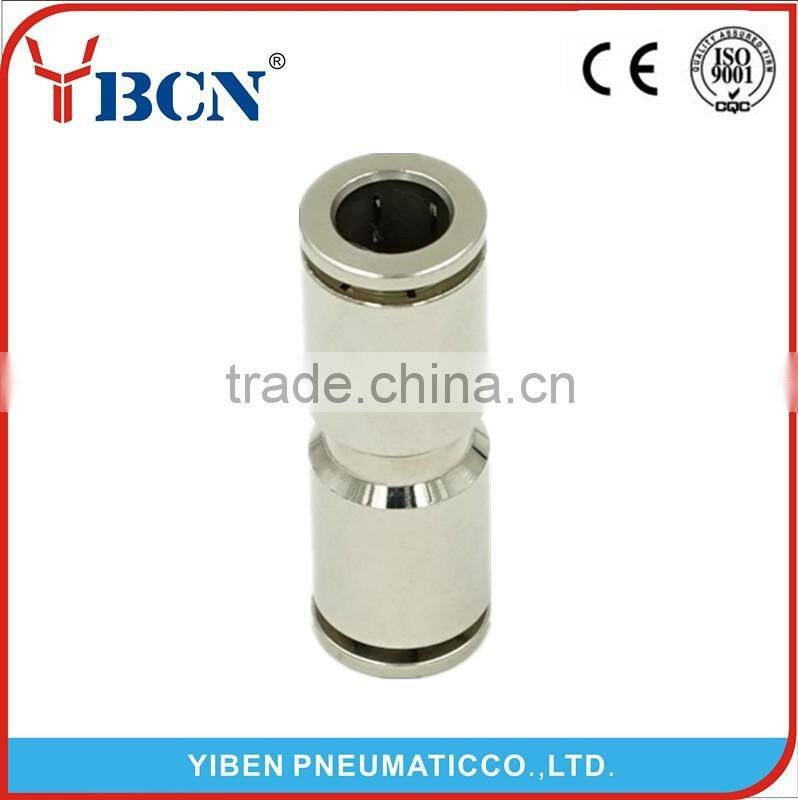 High quality PU plastic connector air fitting plastic pipe fittings white fitting