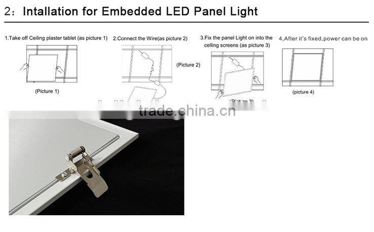 54W LED 30x120 cm led panel lighting for residential, office