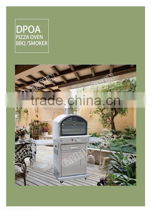 BBQ meat smoker machine(DPOA) GARDENSUN 16,000BTU with CE,CSA,AGA,ISO