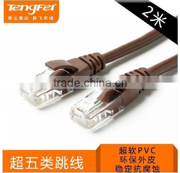 Good quality with best price OEM lan cable Cat 5e UTP patch cord,Cu,CCA,CCS