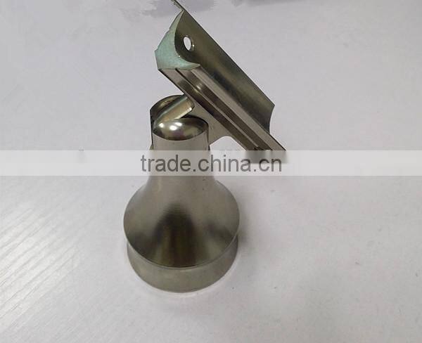 33.7mm Pipe Support 304 Stainless Steel Handrail Holder Mounted Glass Fitting