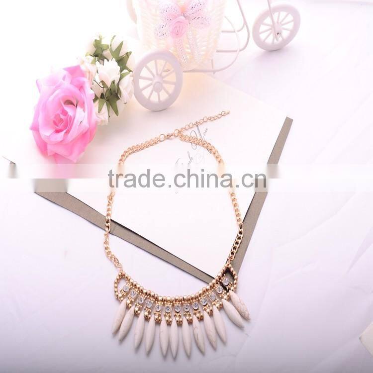 >>>2016 Wholesale Punk pendant Necklace Women Vintage drop Necklaces Fashion tassel Boho collar necklace Turkish Jewelry/