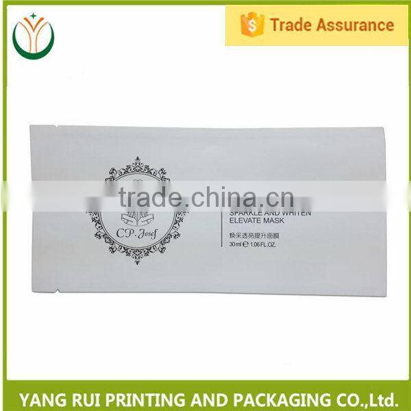Customized Certificated Resealable custom printed facial mask bags