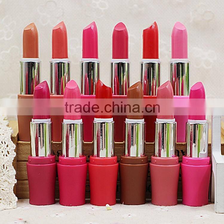24pcs per set matte color longlasting kissproof lipstick