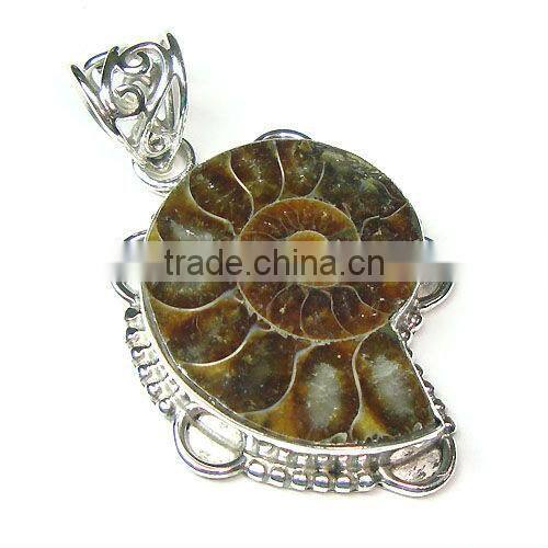 925 semi precious turquoise gemstone jewelry fashion pendant