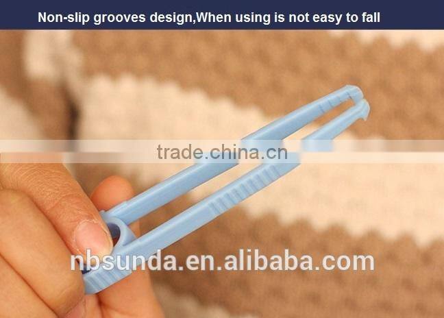 Multi-function plastic brush with plastic tweezer wholesale