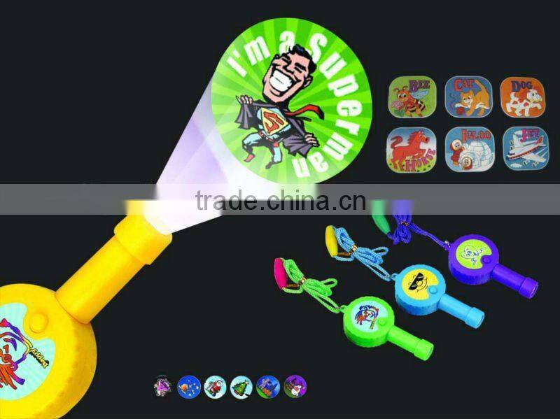 led logo projector torch