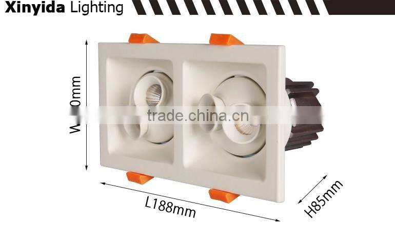 It has good product consistency and light uniformly 20w led flat spot light