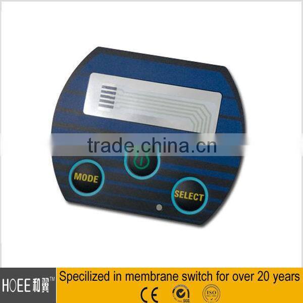 home application button key membrane overlays tactile membrane graphic overlay