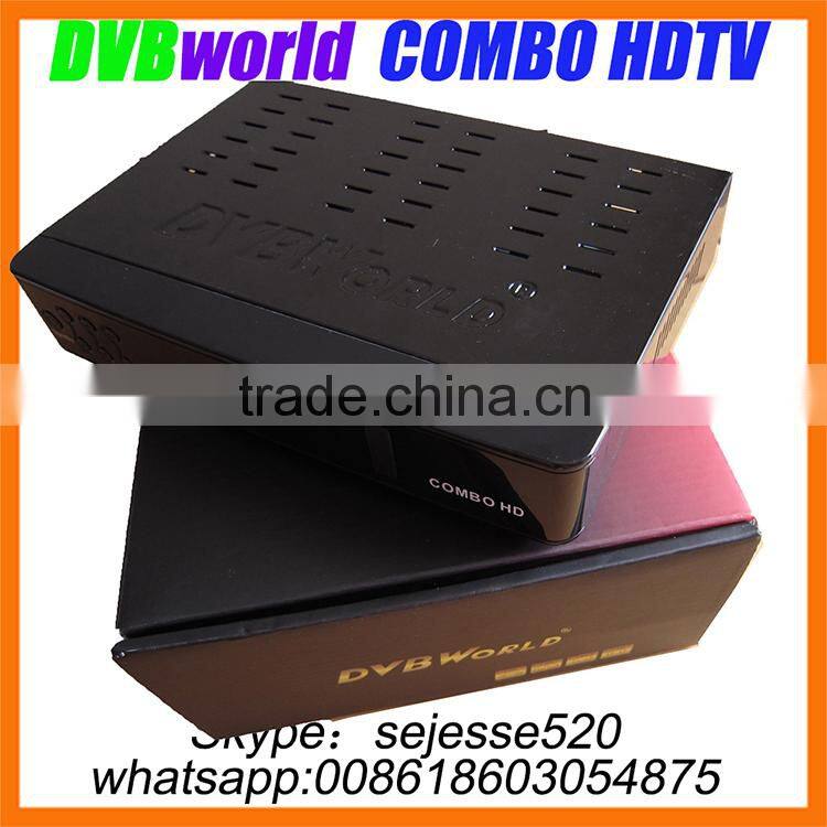 DVBWORLD combo hdtv satellite receiver for north america with jb200 tuner jyazbox v21 v16,v20 receiver