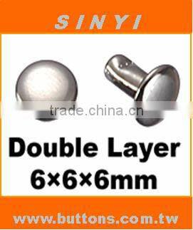 Collision Nail with Double Layer 6x6x6