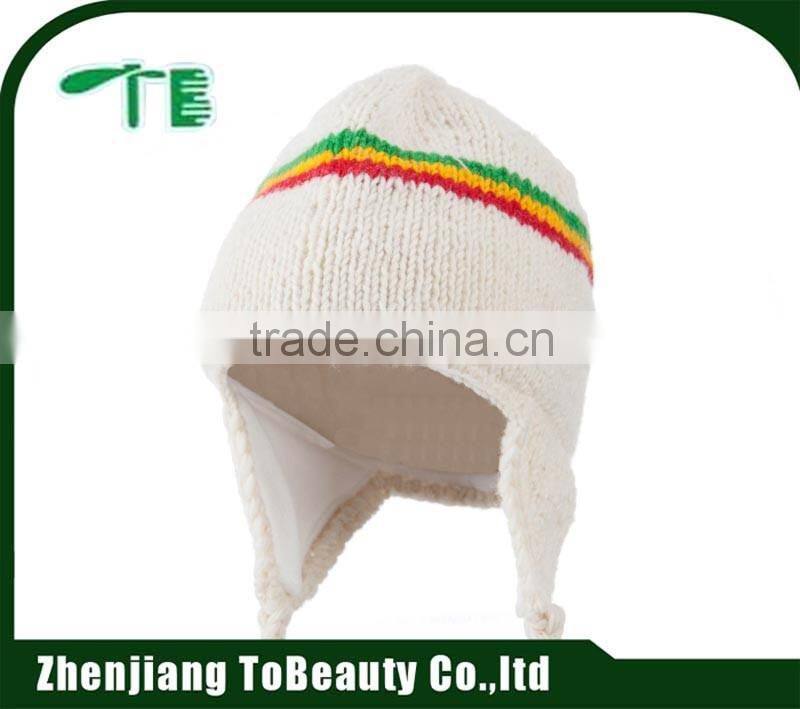 adult jacquard hat and gloves set