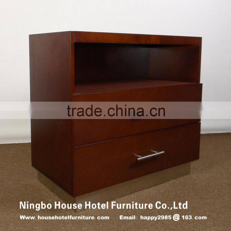 house hotel furniture king headboard with stain steel