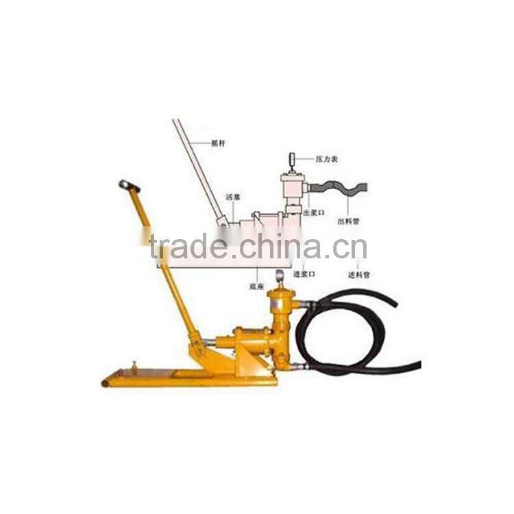 hand operate cement grouting injection pump/light weight grouting pump