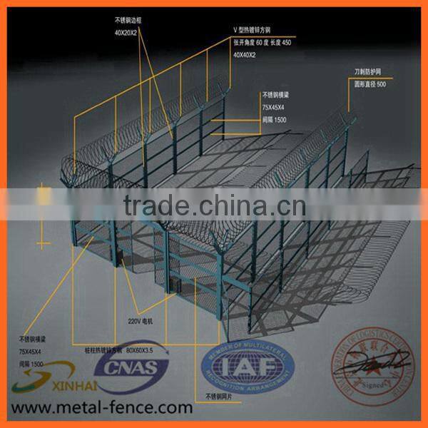China manufacture galvanized wholesale razor barbed wire fence/razor wire