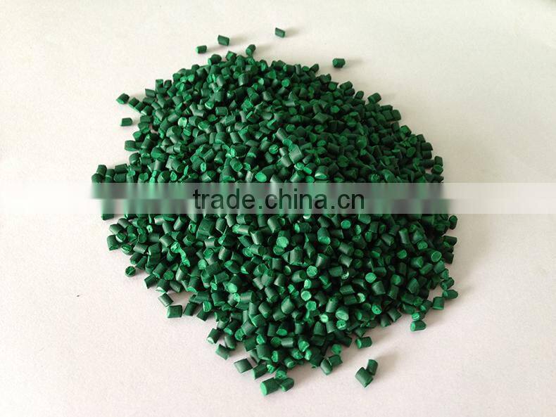 Competitive price Green MASTERBATCH,masterbatch manufacturer, High covering, disperse evenly, Strong tinting strength