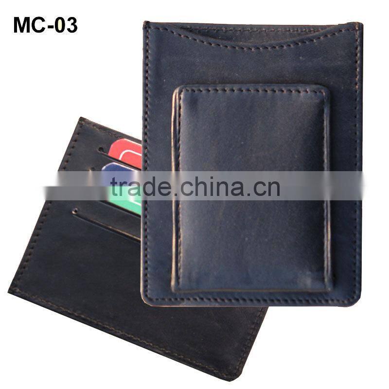 2014 Leather money clip