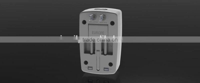Worldwide Travel Adapter USB Universal wholesale ac travel Power Adaptor