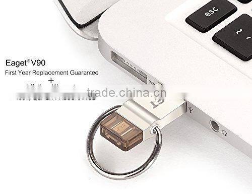 EAGET V90 2nd Gen 64GB USB 3.0 Micro USB OTG Flash Drive for Smartphones New